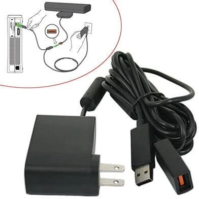 کینکت Xbox 360 همراه با آداپتور
