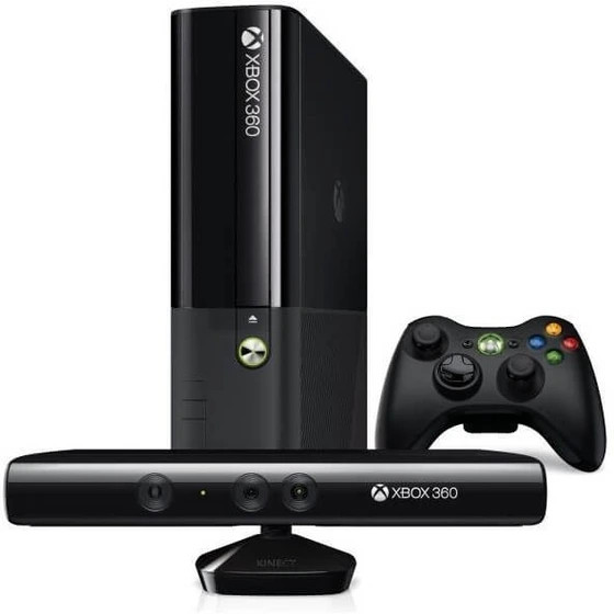 کنسول بازی مایکروسافت کارکرده Xbox 360 Super Slim | حافظه 250 گیگابایت + کینکت